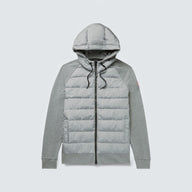 HyBridge Huron Quilted Shell and Cotton Jersey Down Jacket