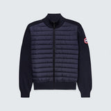 HyBridge Slim Fit Quilted Down Shell and Merino Wool Jacket