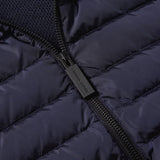 HyBridge Slim Fit Quilted Down Shell and Merino Wool Jacket