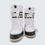 Icon Colourblock Nylon Boots ‘White Black’