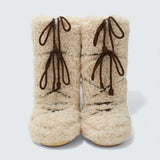 Icon Ecru Curly Extra Boots ‘Ecru’