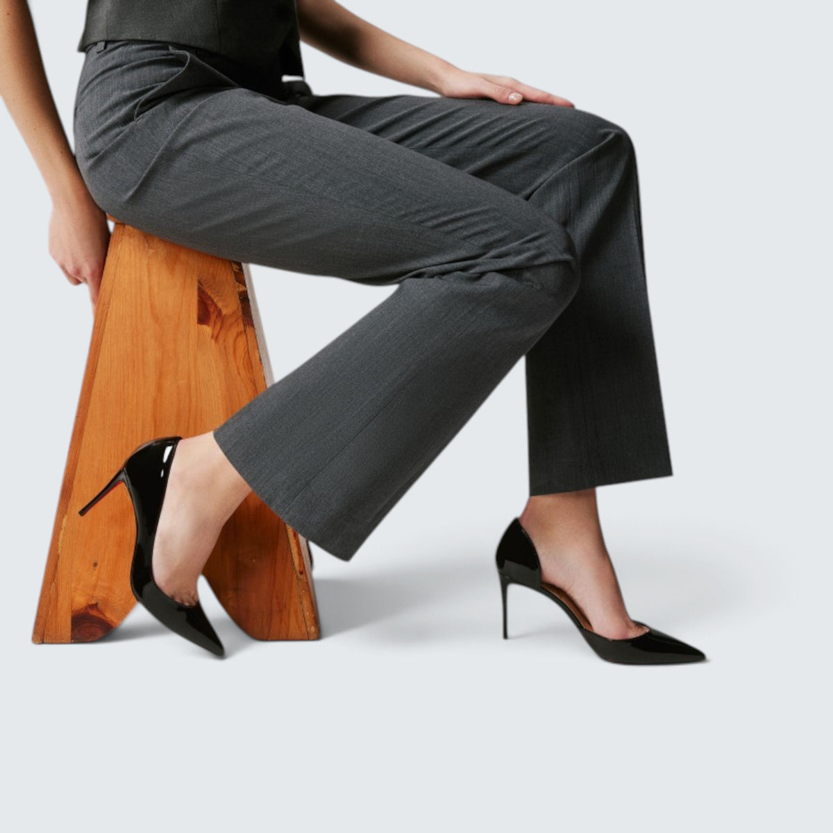 Iriza - 85 mm Pumps - Patent calf leather