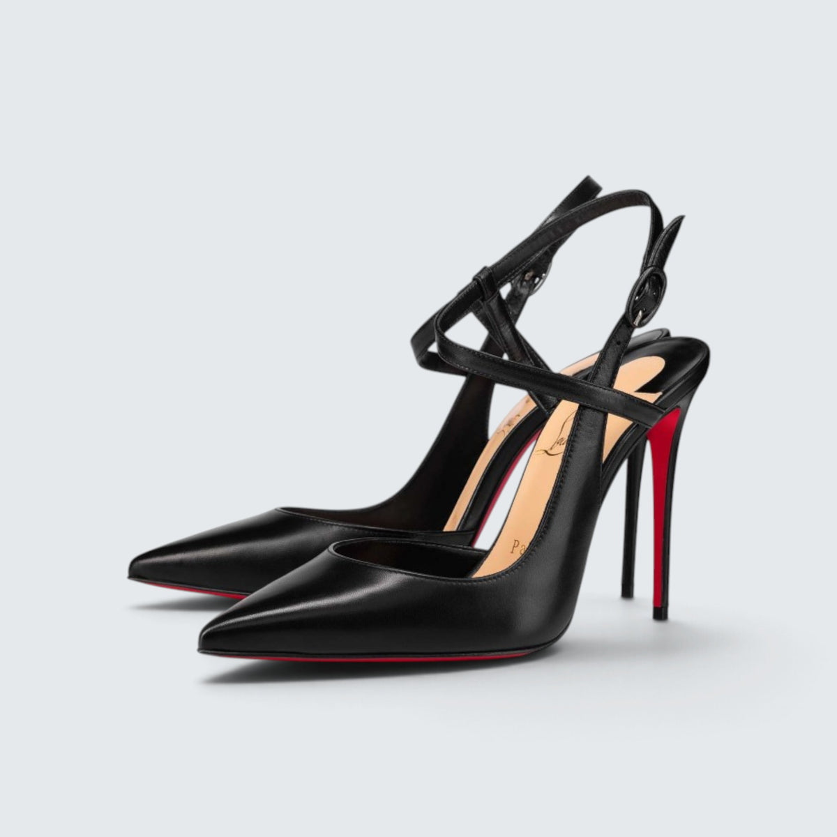 Jenlove - 100 mm Strappy pumps - Kid leather