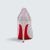 Kate Strass - 100 mm Pumps - Metallic suede