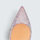 Kate Strass - 100 mm Pumps - Metallic suede
