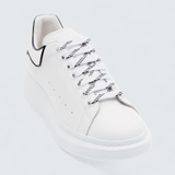 Oversized Sneaker in White/Black