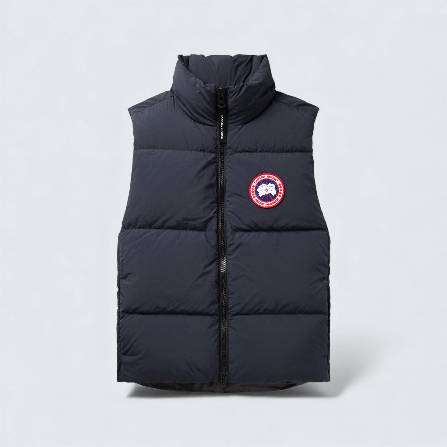 Lawrence Slim Fit Logo Appliquéd Quilted Enduraluxe Down Gilet