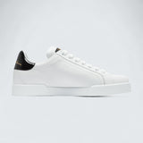 D&G Leather Portofino Sneakers