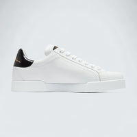 D&G Leather Portofino Sneakers