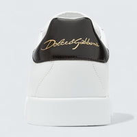 D&G Leather Portofino Sneakers