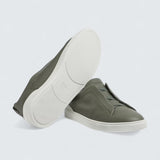 Light Army Green Triple Stitch™ SECONDSKIN Sneakers