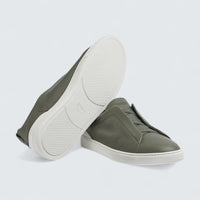 Light Army Green Triple Stitch™ SECONDSKIN Sneakers
