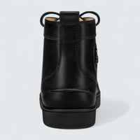 Lou Spikes Calf Leather High-top Sneaker