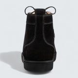 Lou Spikes Suede Black High-top Sneaker