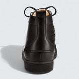 Louis Calf Leather Black High-top Sneaker