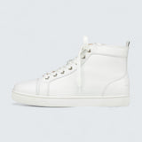 Louis Calf Leather White High-top Sneaker