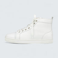 Louis Calf Leather White High-top Sneaker