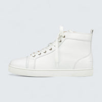 Louis Calf Leather White High-top Sneaker