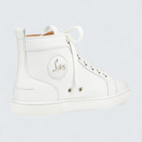 Louis Calf Leather White High-top Sneaker