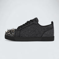 Louis Junior P Pik Pik Strass Suede Leather Comete and Strass