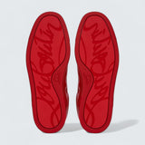 Louis Junior P Pik Pik Strass Vog Patent Leather and Spikes Loubi