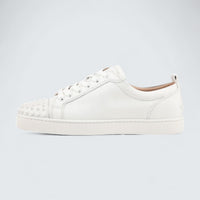 Louis Junior Spikes Calf Leather and Spikes White