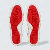 Louis Junior Spikes Gaagal Coated Canvas Leche