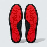 Louis Junior Spikes Veau Velours Black