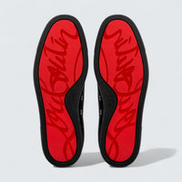 Louis Junior Spikes Veau Velours Black