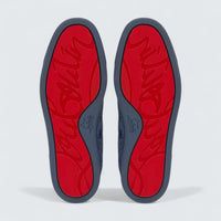 Louis Junior Spikes Veau Velours and Spikes Denim