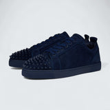 Louis Junior Spikes Veau Velours and Spikes Zaffiro