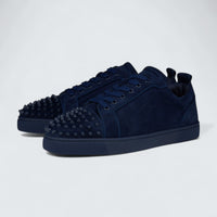 Louis Junior Spikes Veau Velours and Spikes Zaffiro