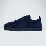 Louis Junior Spikes Veau Velours and Spikes Zaffiro