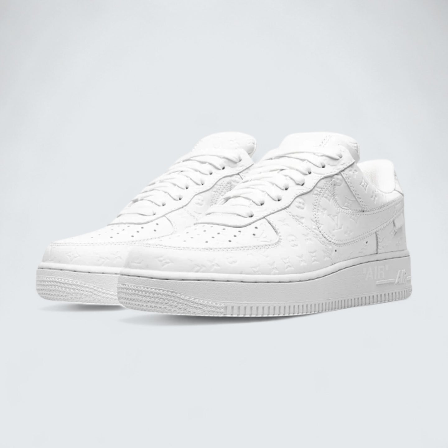 Louis Vuitton x Nike Air Force 1 Low 'White/White'