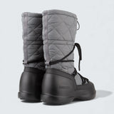 Mezzaluna Quilted High Boots ‘Grey’