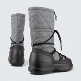 Mezzaluna Quilted High Boots ‘Grey’