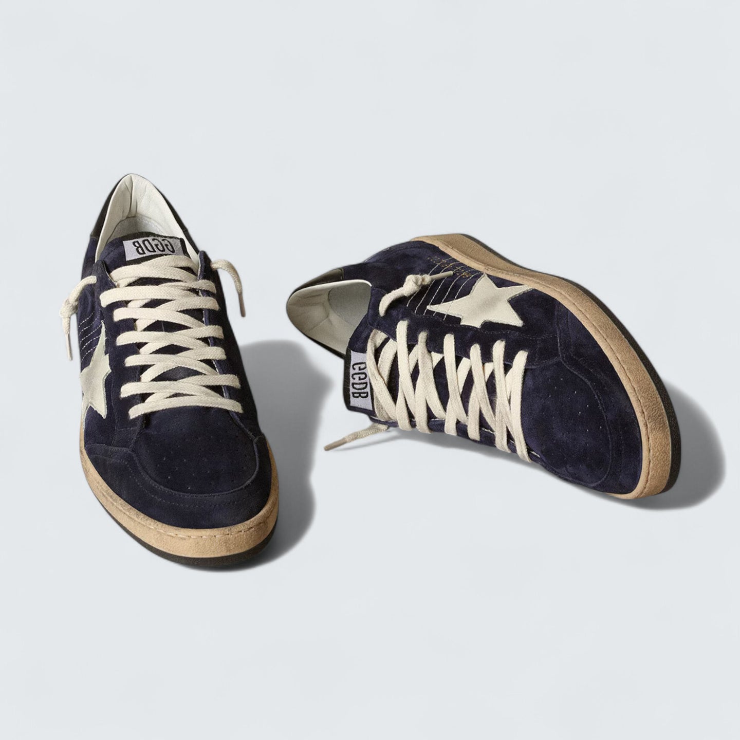 Ball Star 'Dark Blue Suede with White Nubuck Star'