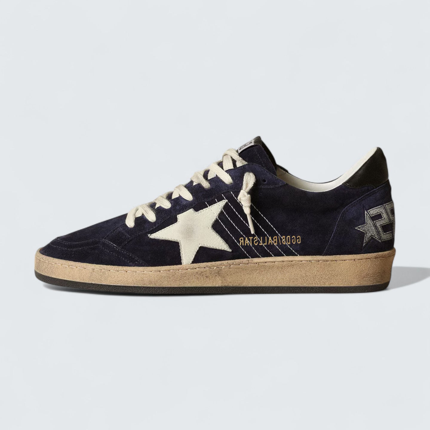 Ball Star 'Dark Blue Suede with White Nubuck Star'