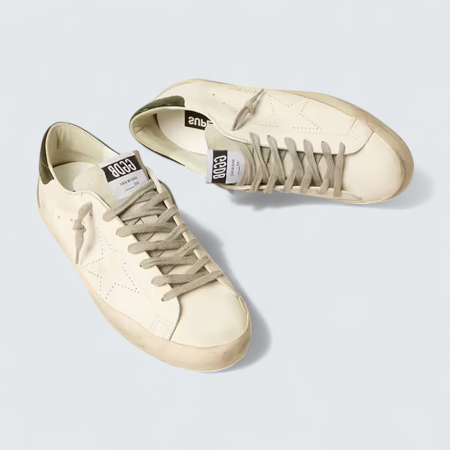 Super-Star 'Bio-Based Leather & Perforated Star'