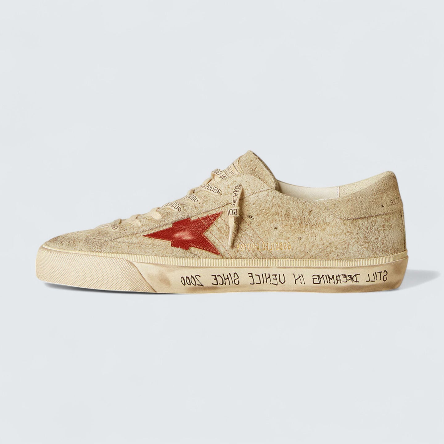 Super-Star 'Grey Suede & Red Star'