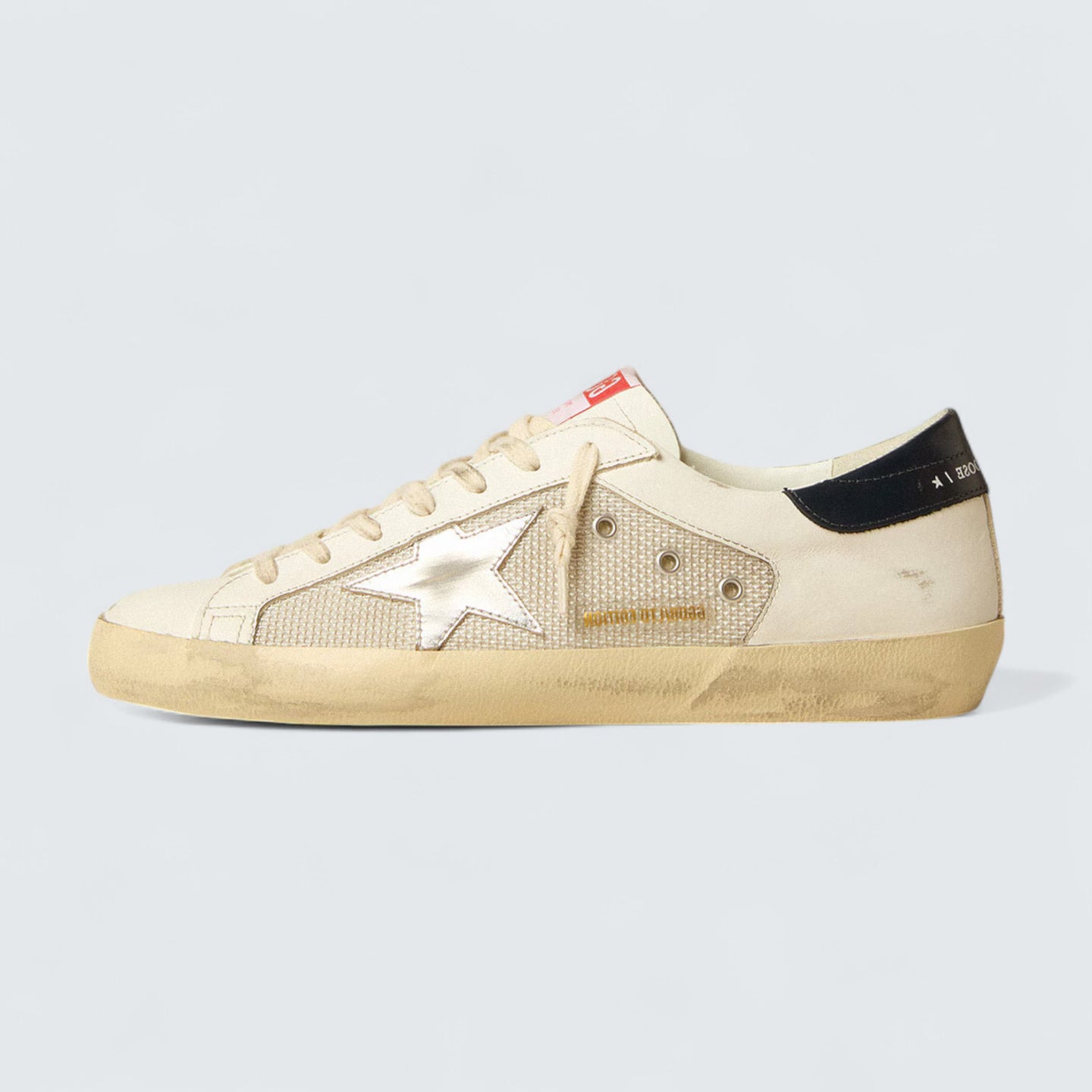 Super-Star 'Mesh, Leather & Silver Star'