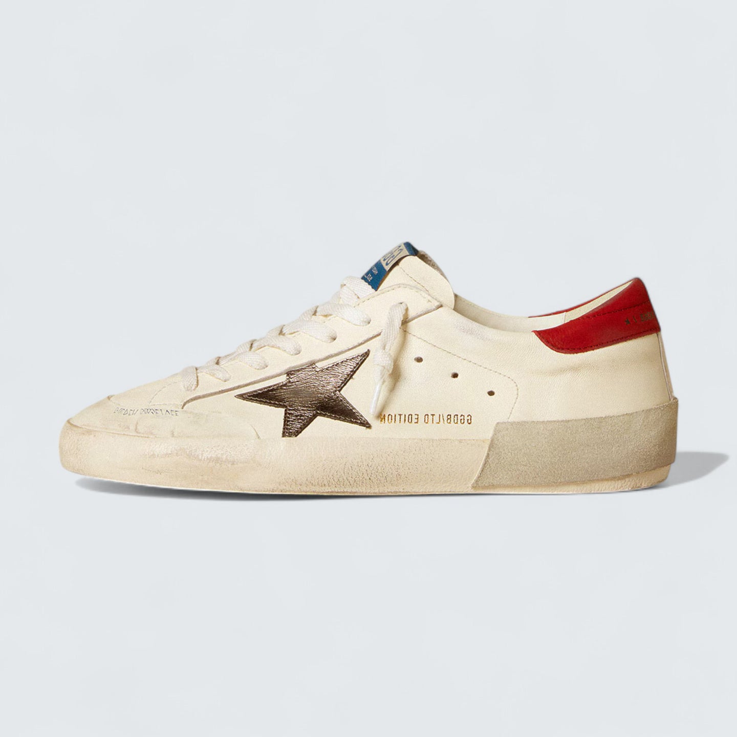 Super-Star 'Nappa Leather & Metallic Star'