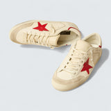 Super-Star 'Nappa Leather & Red Star'
