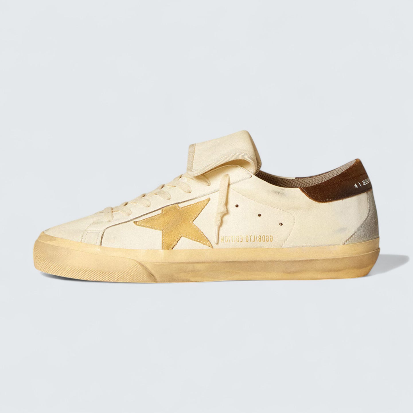 Super-Star 'Nappa Leather & Suede Star'