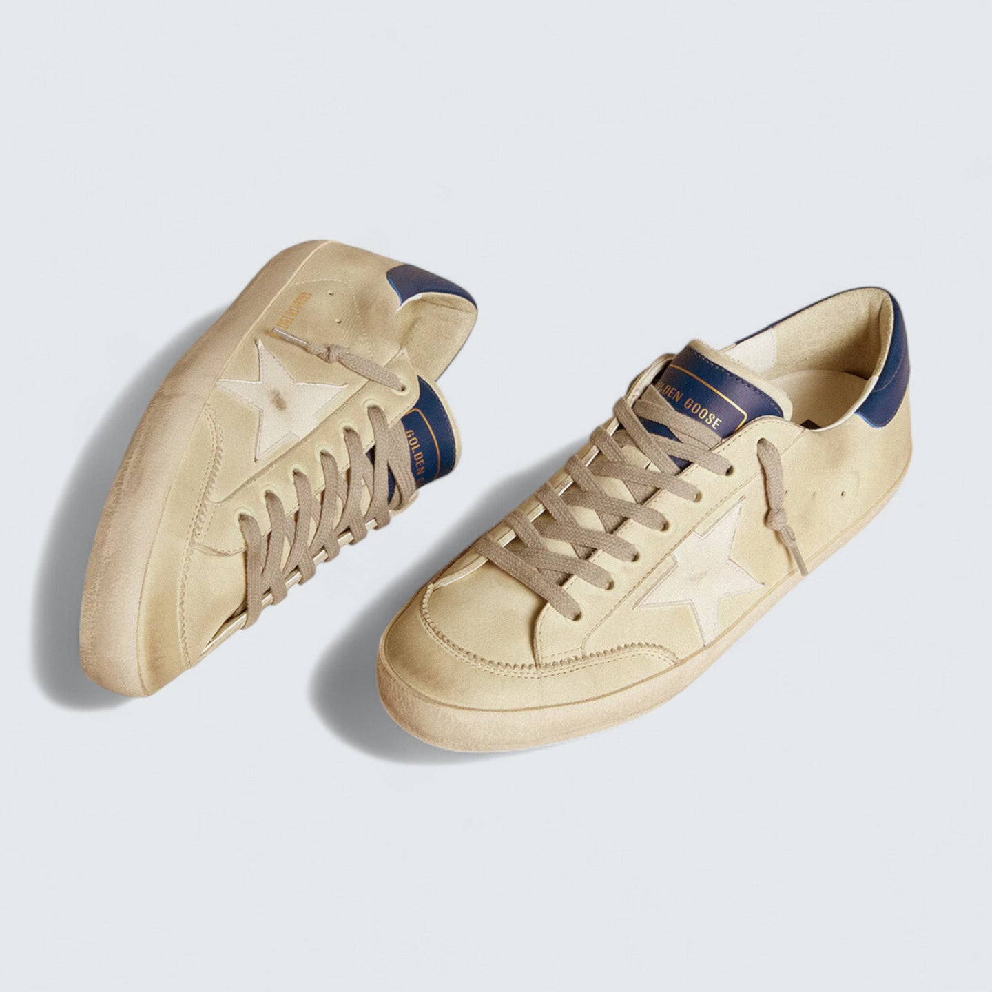 Super-Star 'Nubuck & White Leather Star'