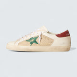 Super-Star 'Suede & Green Metallic Star'