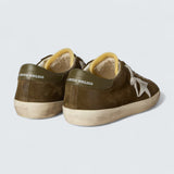 Super-Star 'Suede & Metallic Leather Star'