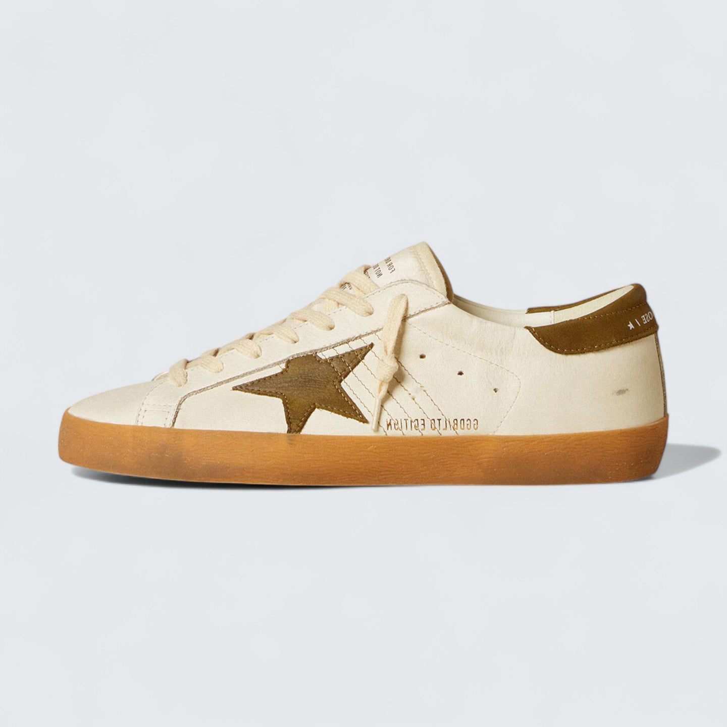 Super-Star 'Military Green Nubuck Star'