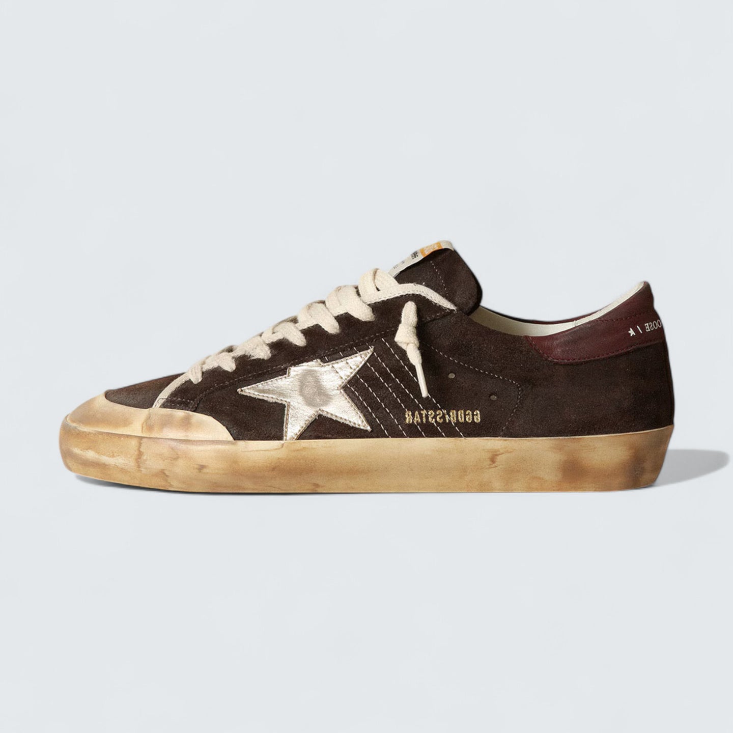 Super-Star 'Brown Suede & Platinum Star'
