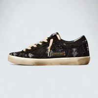 Super-Star 'Black Velvet & Suede Star'